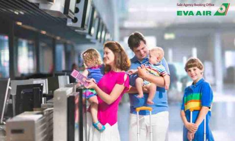 Hướng dẫn nâng hạng vé trẻ em EVA Air tại EVA Air Việt Nam